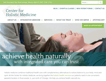 Tablet Screenshot of holistic-medicine.com